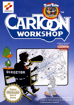 Tiny Toon Adventures Cartoon Workshop (Europe) box art